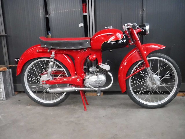 1957 demm sport 50cc | italian classic moped - afbeelding 2 van  9