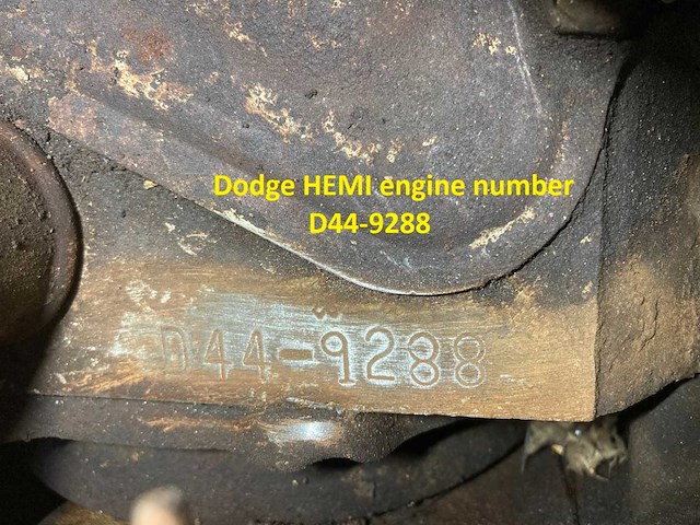 1957 dodge hemi v8 engine & gearbox | original classic drivetrain - afbeelding 3 van  11