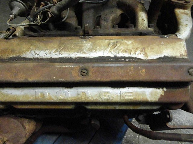 1957 dodge hemi v8 engine & gearbox | original classic drivetrain - afbeelding 5 van  11