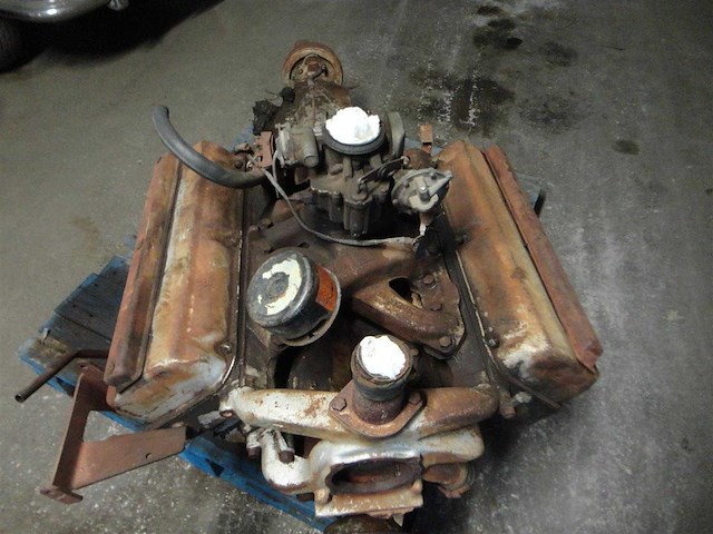 1957 dodge hemi v8 engine & gearbox | original classic drivetrain - afbeelding 6 van  11
