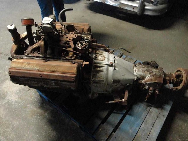 1957 dodge hemi v8 engine & gearbox | original classic drivetrain - afbeelding 7 van  11