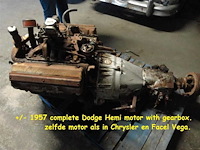 1957 dodge hemi v8 engine & gearbox | original classic drivetrain - afbeelding 8 van  11