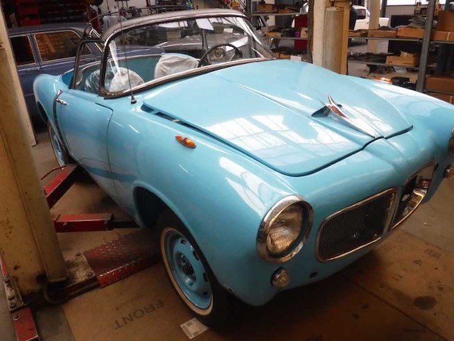 1957 fiat 1200 tv spider | italian classic roadster - afbeelding 6 van  83
