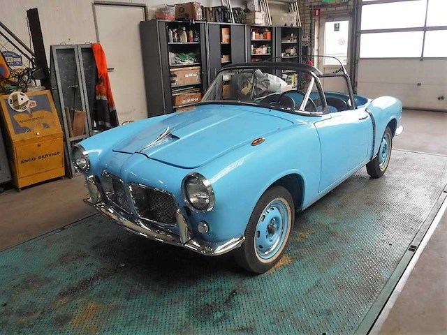 1957 fiat 1200 tv spider | italian classic roadster - afbeelding 55 van  83