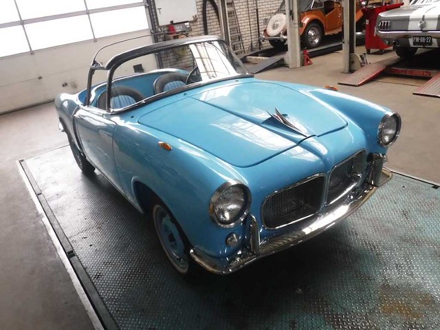 1957 fiat 1200 tv spider | italian classic roadster - afbeelding 20 van  83