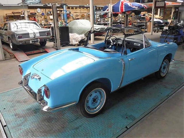 1957 fiat 1200 tv spider | italian classic roadster - afbeelding 59 van  83