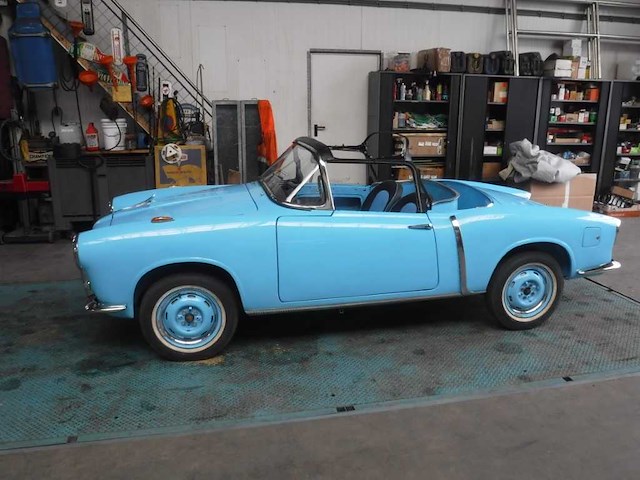 1957 fiat 1200 tv spider | italian classic roadster - afbeelding 67 van  83