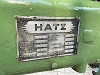 1957 hatz tl10 oldtimer tractor - afbeelding 28 van  28