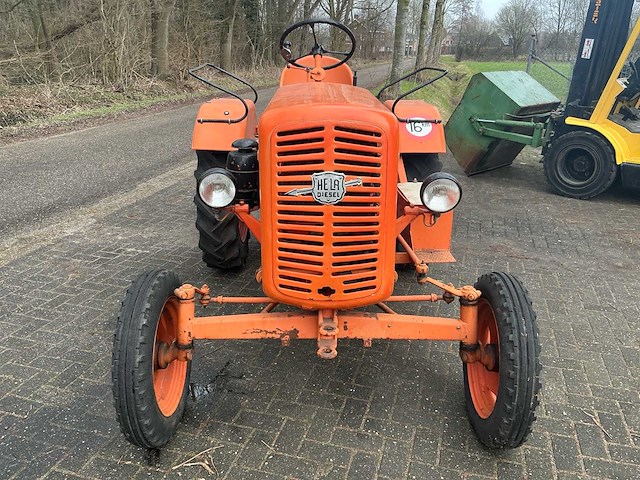 1957 hela lanz d315 oldtimer tractor - afbeelding 10 van  17