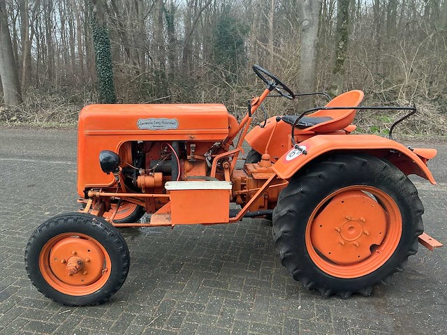 1957 hela lanz d315 oldtimer tractor - afbeelding 12 van  17