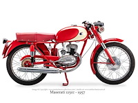 1957 maserati 125cc 5167 | italian classic motorcycle - afbeelding 4 van  7