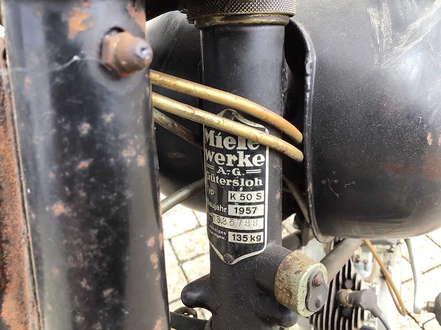 1957 miele k50s brommer - afbeelding 6 van  16