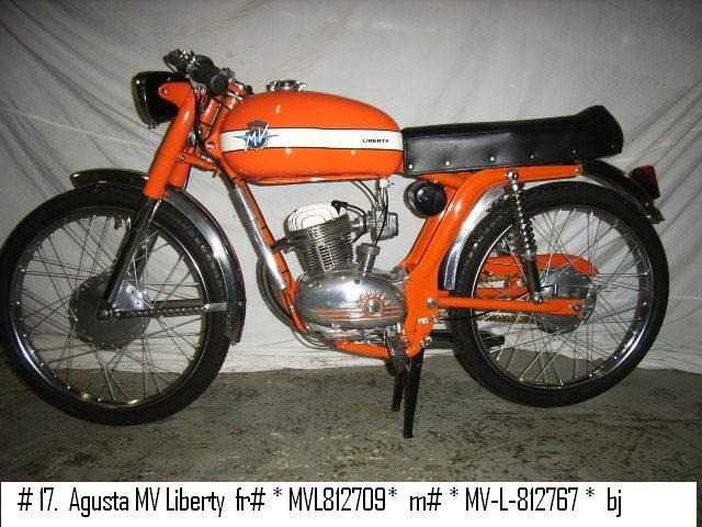 1957 mv agusta liberty 50cc | italian classic moped - afbeelding 3 van  3