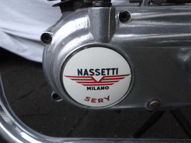 1957 nassetti 50cc moped | italian classic moped - afbeelding 11 van  14