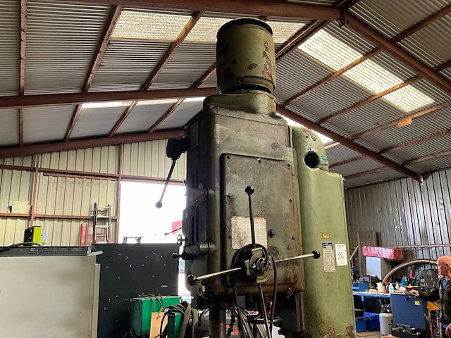 1957 veb bs 40 kolomboormachine - afbeelding 2 van  9