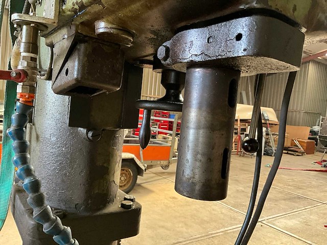 1957 veb bs 40 kolomboormachine - afbeelding 5 van  9