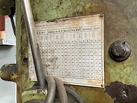 1957 veb bs 40 kolomboormachine - afbeelding 8 van  9