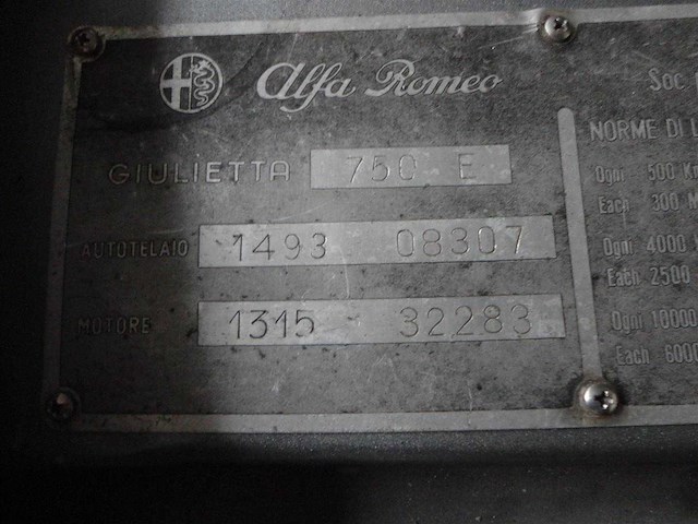 1958 alfa romeo giulietta sprint veloce | italian classic coupe - afbeelding 7 van  61