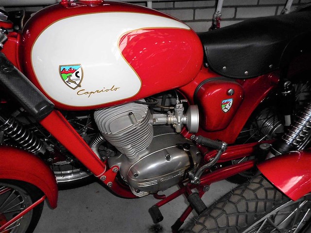 1958 capriolo tv 125cc | italian classic motorcycle - afbeelding 15 van  18
