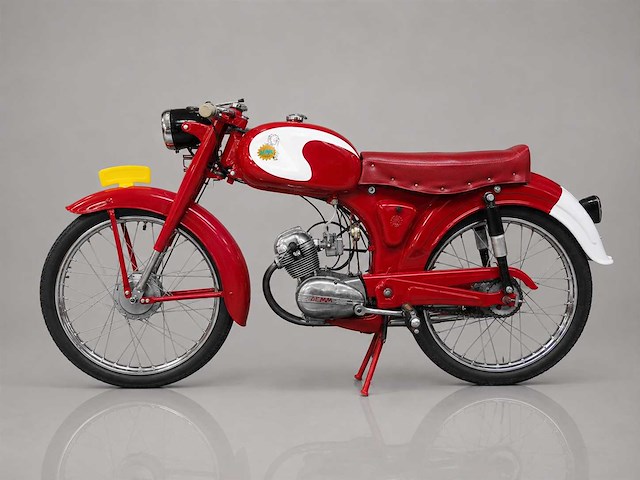 1958 demm 50cc 4-stroke | italian classic moped - afbeelding 1 van  9