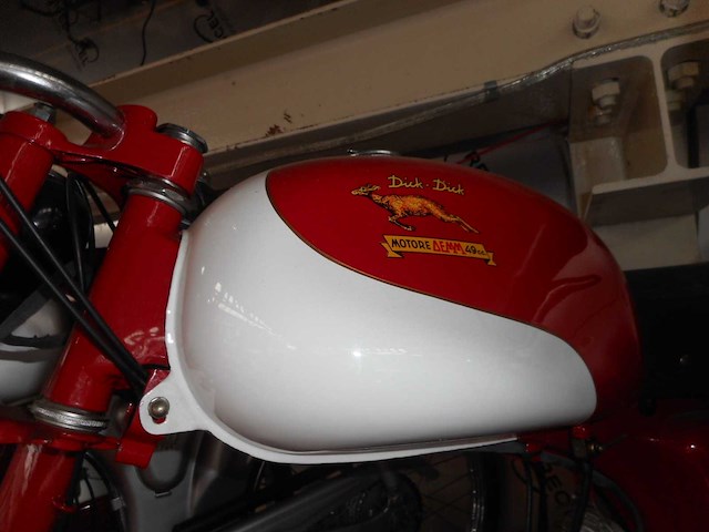 1958 demm dick-dick #6 50cc | italian classic moped - afbeelding 13 van  13