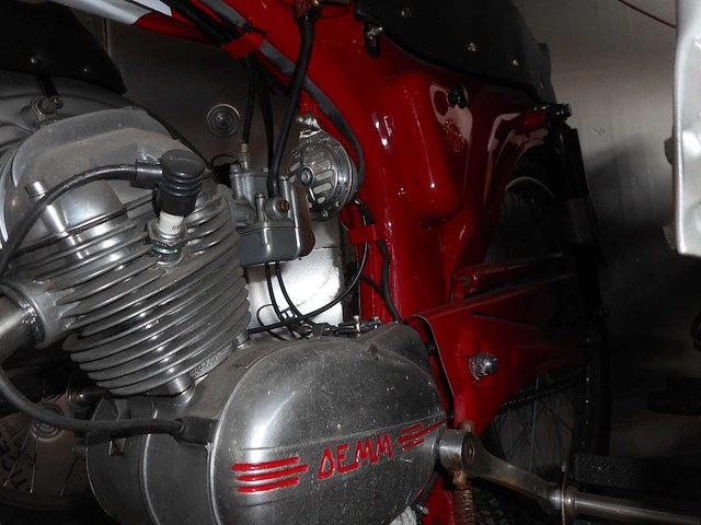 1958 demm dick-dick #6 50cc | italian classic moped - afbeelding 8 van  13