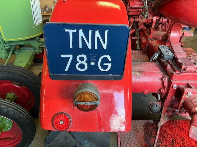 1958 fahr d135h oldtimer landbouwtrekker - afbeelding 11 van  22