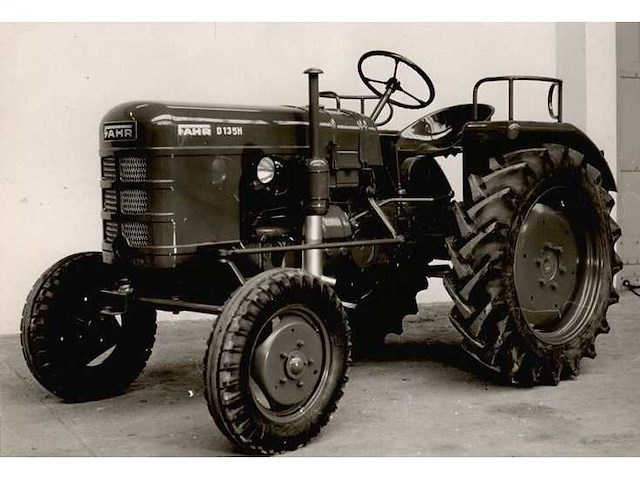 1958 fahr d135h oldtimer landbouwtrekker - afbeelding 13 van  22