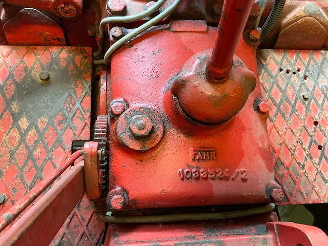 1958 fahr d135h oldtimer landbouwtrekker - afbeelding 2 van  17