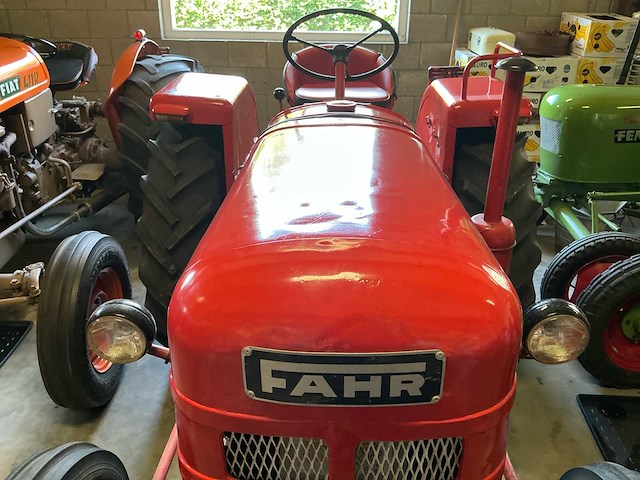 1958 fahr d135h oldtimer landbouwtrekker - afbeelding 12 van  17
