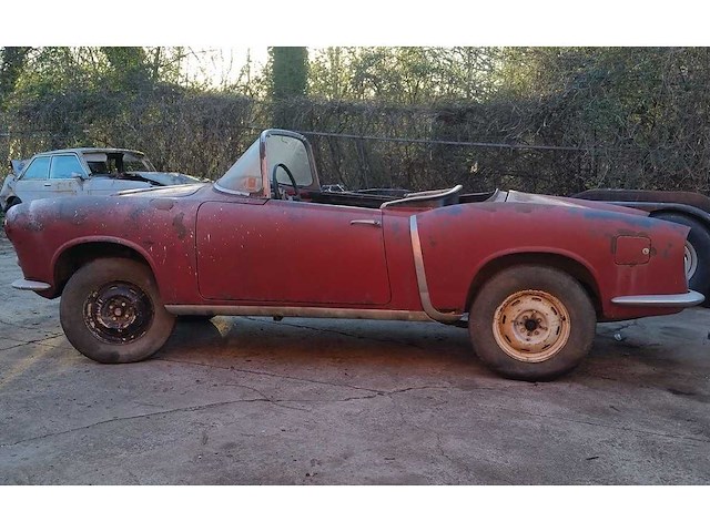 1958 fiat 1200 tv spider | italian classic roadster - afbeelding 5 van  40