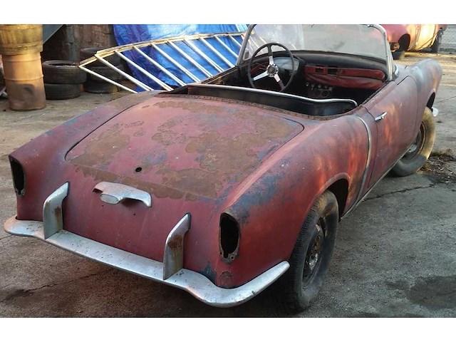 1958 fiat 1200 tv spider | italian classic roadster - afbeelding 24 van  40