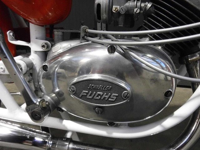 1958 fuchs 50cc | classic moped - afbeelding 17 van  19