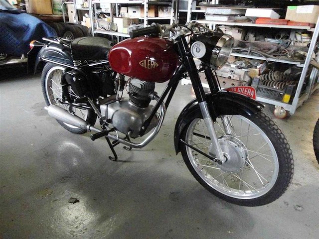 1958 gilera motorcycle | italian classic motorcycle - afbeelding 2 van  8