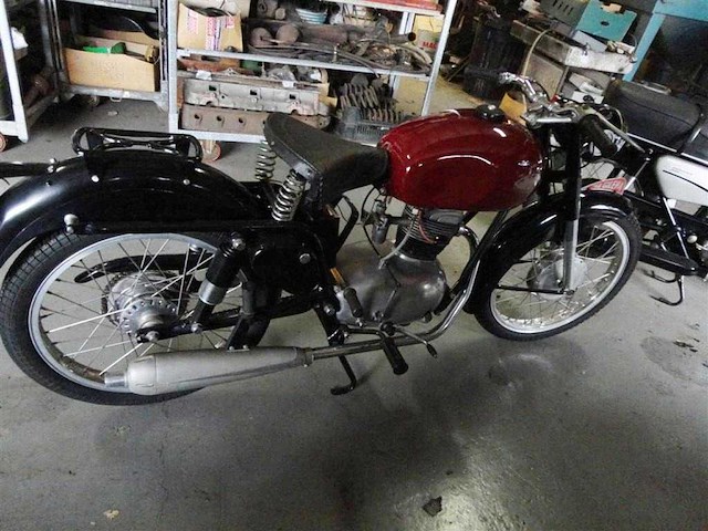 1958 gilera motorcycle | italian classic motorcycle - afbeelding 3 van  8