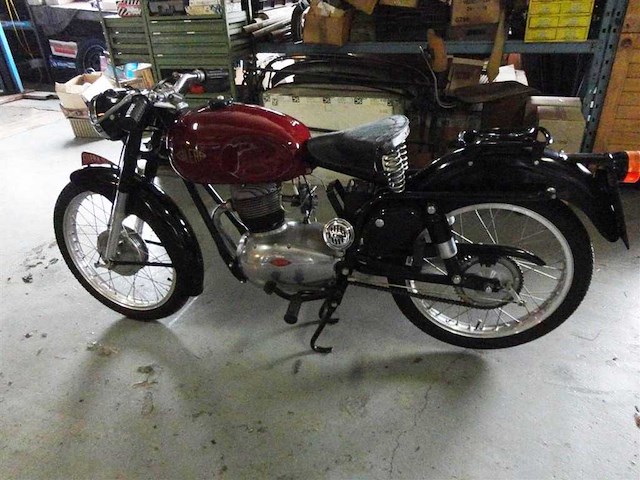 1958 gilera motorcycle | italian classic motorcycle - afbeelding 4 van  8