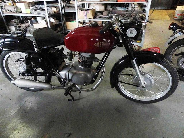 1958 gilera motorcycle | italian classic motorcycle - afbeelding 5 van  8