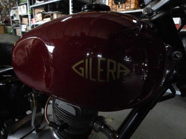 1958 gilera motorcycle | italian classic motorcycle - afbeelding 6 van  8
