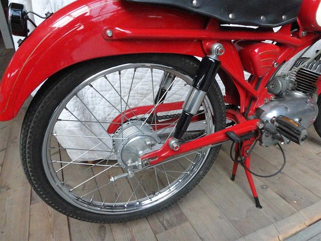 1958 itom 50cc | italian classic moped - afbeelding 13 van  18