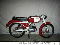 1958 itom 50cc moped #1 | italian classic moped - afbeelding 2 van  3