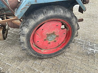 1958 lanz-bulldog d1306 oldtimer tractor - afbeelding 6 van  18