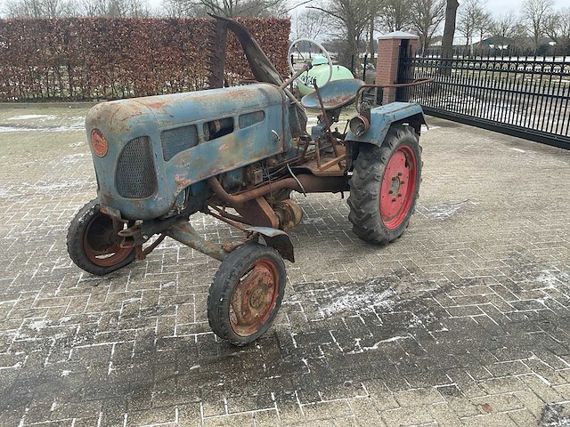 1958 lanz-bulldog d1306 oldtimer tractor - afbeelding 1 van  18