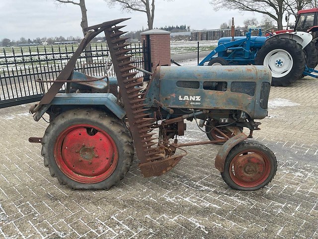 1958 lanz-bulldog d1306 oldtimer tractor - afbeelding 11 van  19
