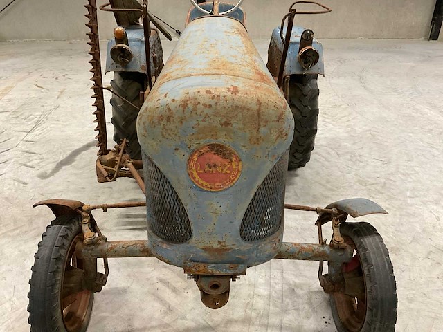 1958 lanz bulldog d1306 oldtimer tractor - afbeelding 2 van  14
