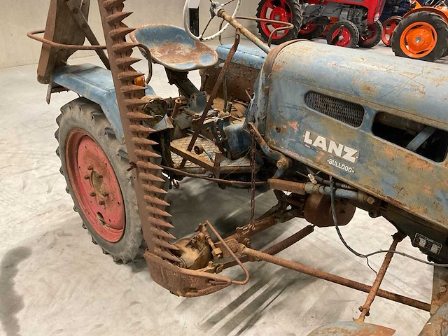 1958 lanz bulldog d1306 oldtimer tractor - afbeelding 3 van  14