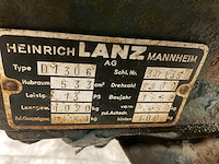 1958 lanz bulldog d1306 oldtimer tractor - afbeelding 4 van  14