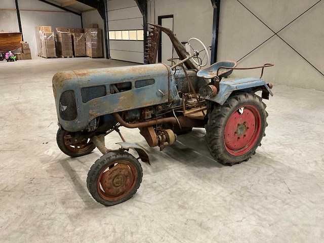 1958 lanz bulldog d1306 oldtimer tractor - afbeelding 1 van  14