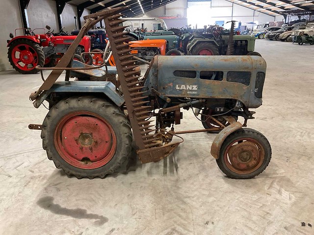 1958 lanz bulldog d1306 oldtimer tractor - afbeelding 9 van  14