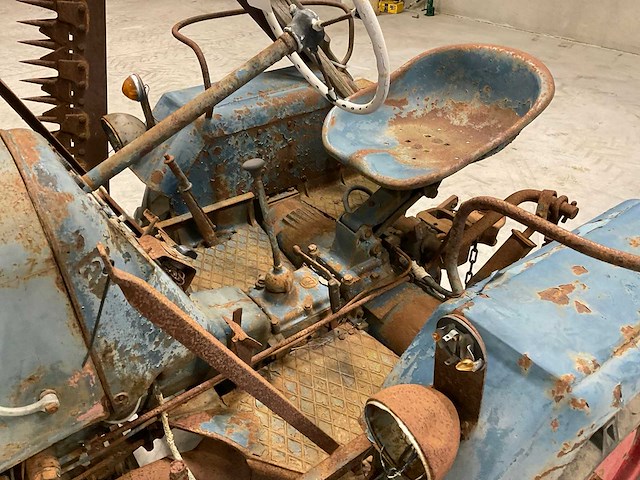 1958 lanz bulldog d1306 oldtimer tractor - afbeelding 14 van  14