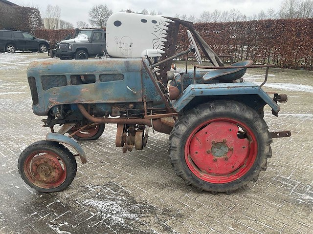 1958 lanz-bulldog d1306 oldtimer tractor - afbeelding 16 van  18